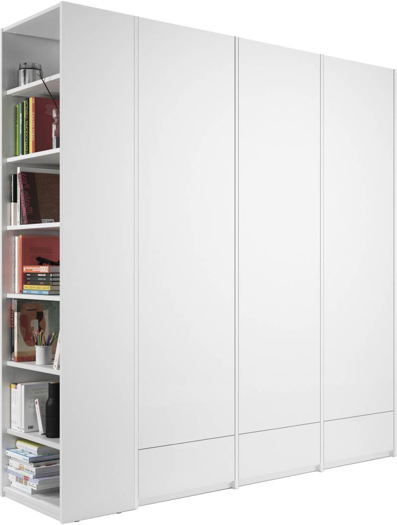 Müller SMALL LIVING Drehtürenschrank »Modular Plus Variante 6«, inklusive 3 geräumigen Schubladen von Müller SMALL LIVING