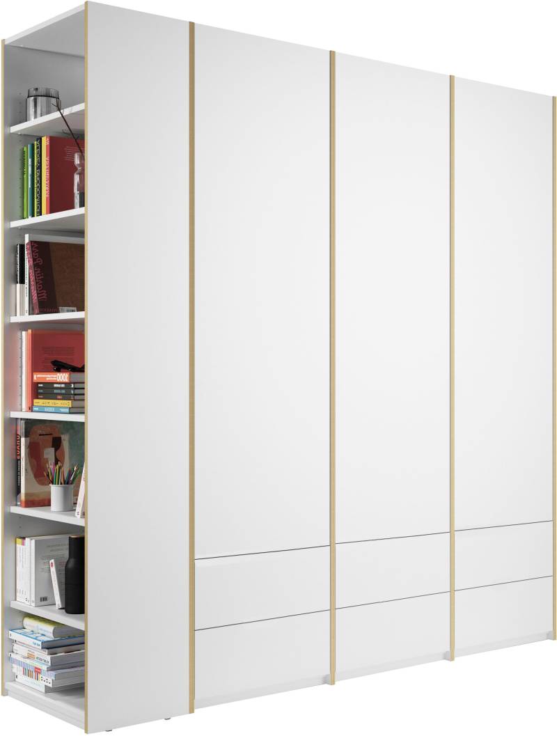 Müller SMALL LIVING Drehtürenschrank »Modular Plus Variante 6«, inklusive 6 geräumigen Schubladen von Müller SMALL LIVING