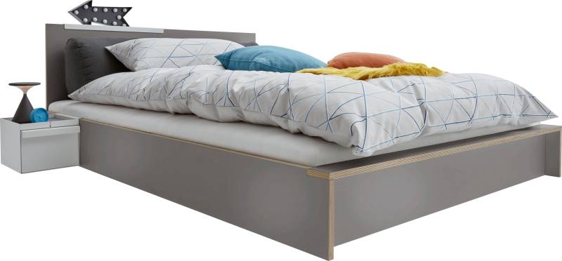 Müller SMALL LIVING Einzelbett »FLAI HIGH«, Komfort Höhe 40 cm ohne Kopfteil von Müller SMALL LIVING