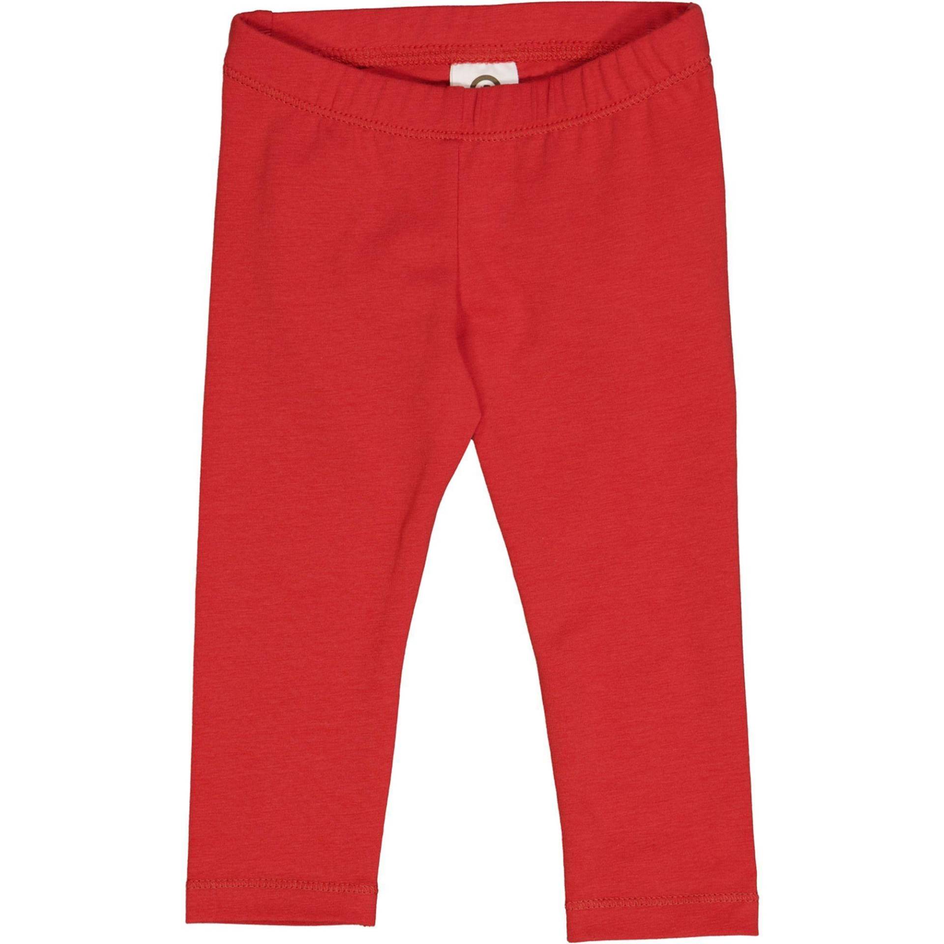 Babyhose Unisex Rot Bunt 74 von Müsli by Green Cotton