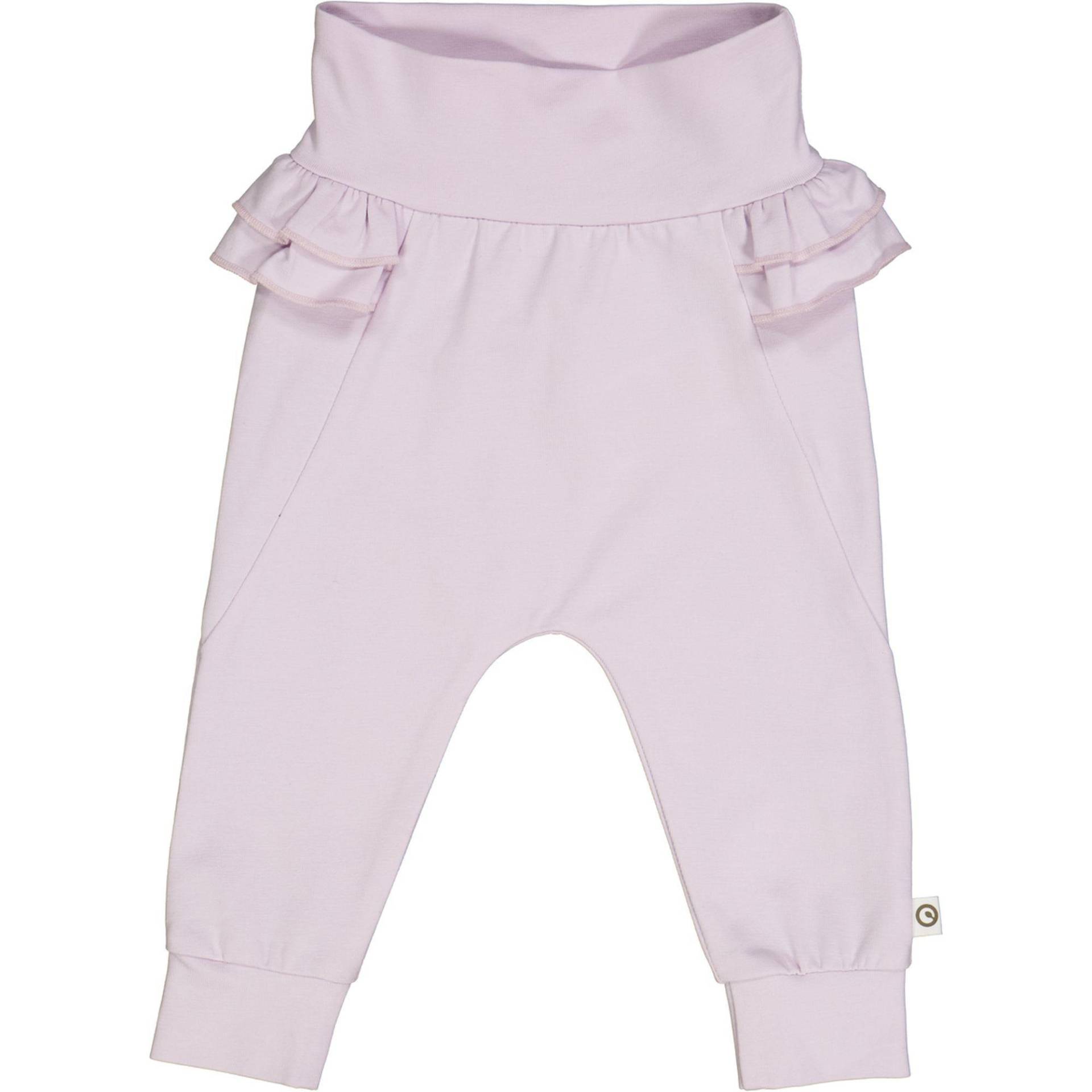 Babyhose Unisex Lavendel 98 von Müsli by Green Cotton