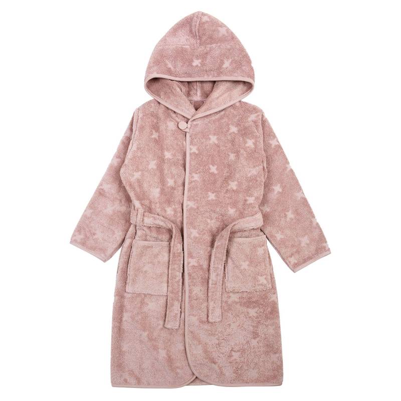 Bademantel Unisex Rosa 128 von Müsli by Green Cotton