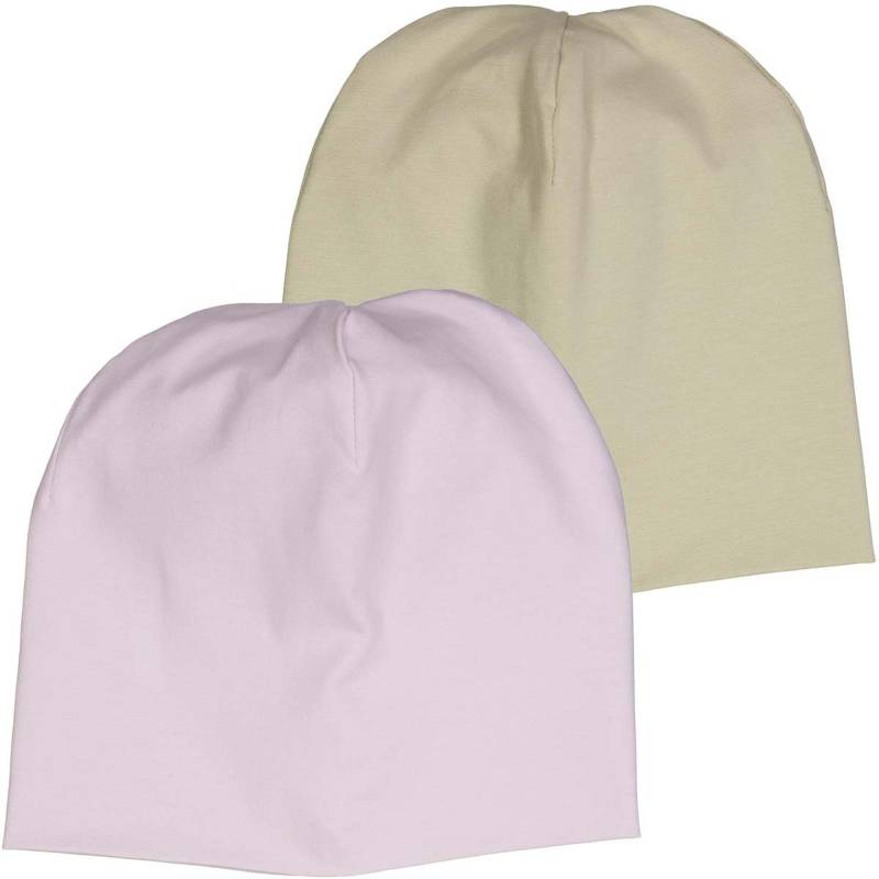 Beanie 2er-pack Jungen Lila 116-122 von Müsli by Green Cotton