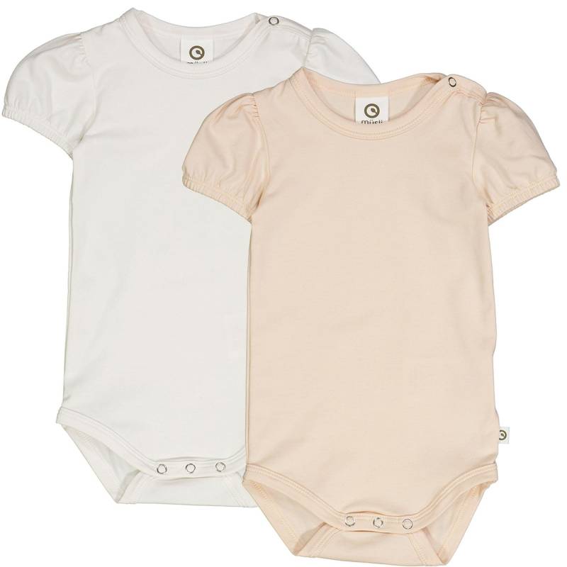 Kurzarmbody 2er-pack Unisex Multicolor 56 von Müsli by Green Cotton