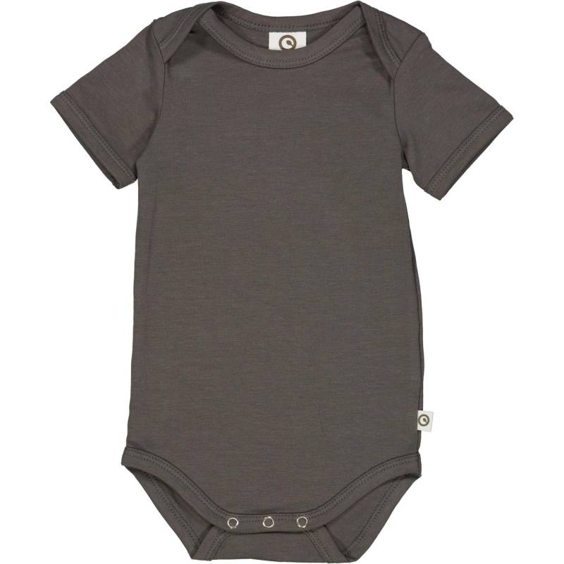 Kurzarmbody Unisex Taubengrau 56 von Müsli by Green Cotton