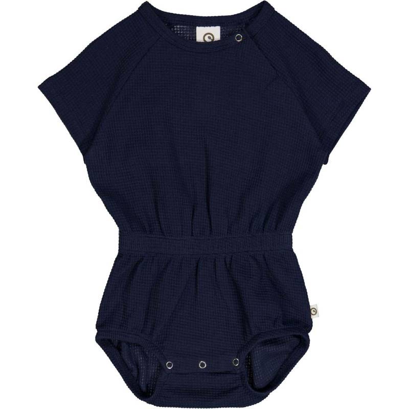 Kurzarmbody Unisex Blau 56 von Müsli by Green Cotton