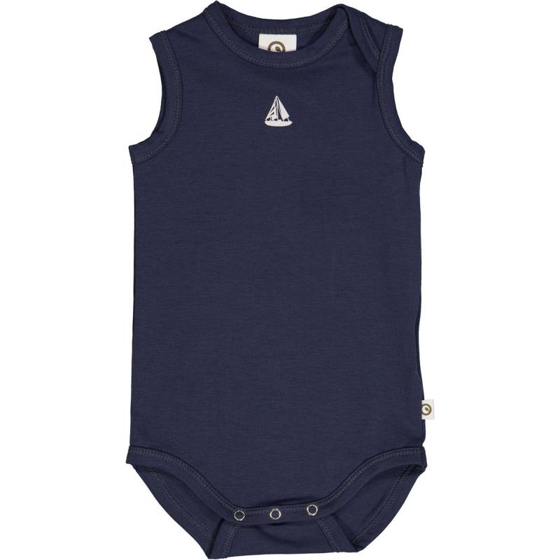 Kurzarmbody Unisex Blau 56 von Müsli by Green Cotton