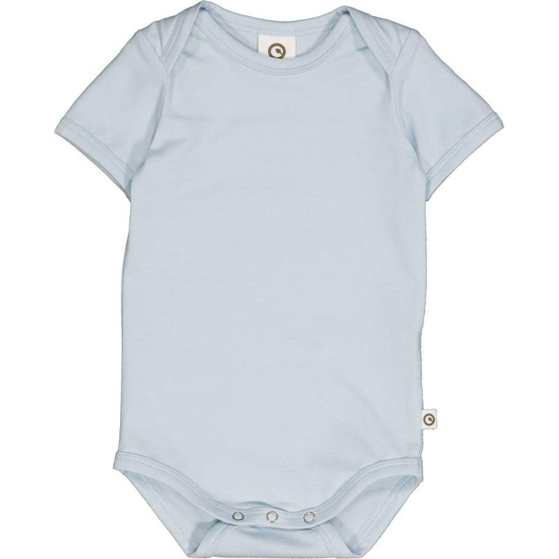 Kurzarmbody Unisex Blau 68 von Müsli by Green Cotton