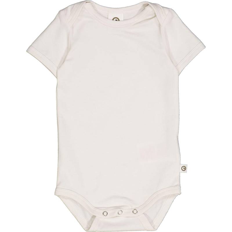 Kurzarmbody Unisex Offwhite 68 von Müsli by Green Cotton