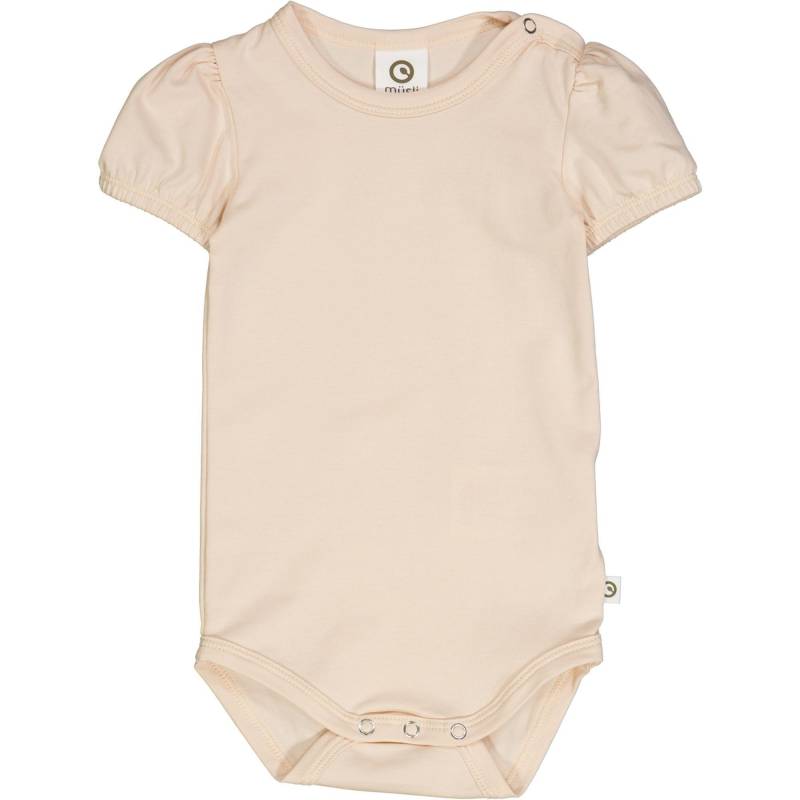 Kurzarmbody Unisex Rosa 74 von Müsli by Green Cotton