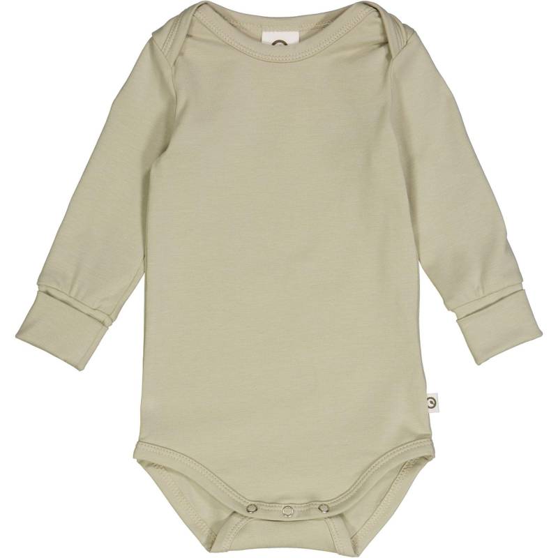 Langarmbody Unisex Grün 56 von Müsli by Green Cotton