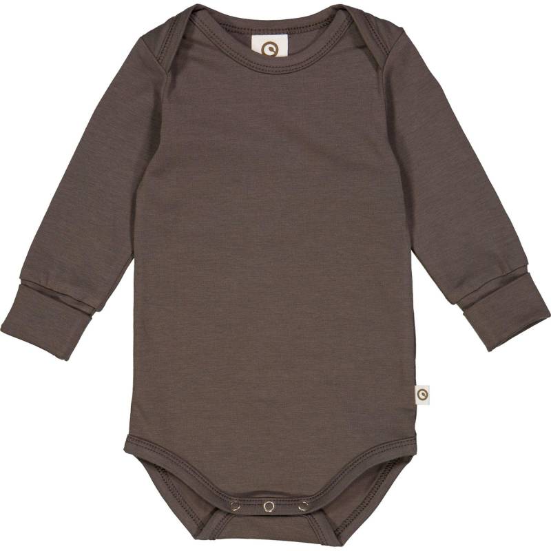 Langarmbody Unisex Taubengrau 68 von Müsli by Green Cotton