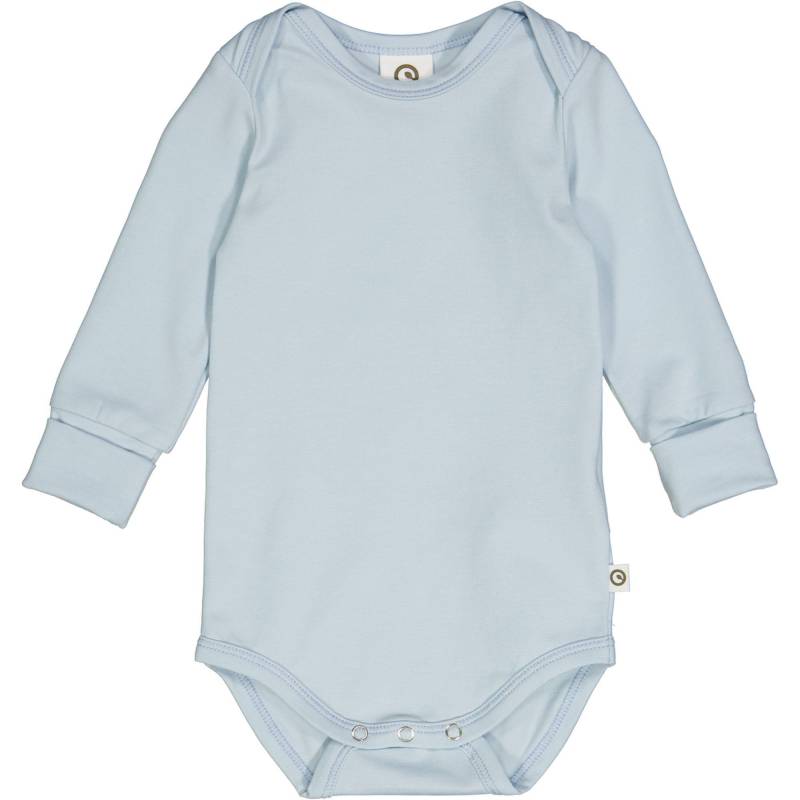 Langarmbody Unisex Blau 56 von Müsli by Green Cotton