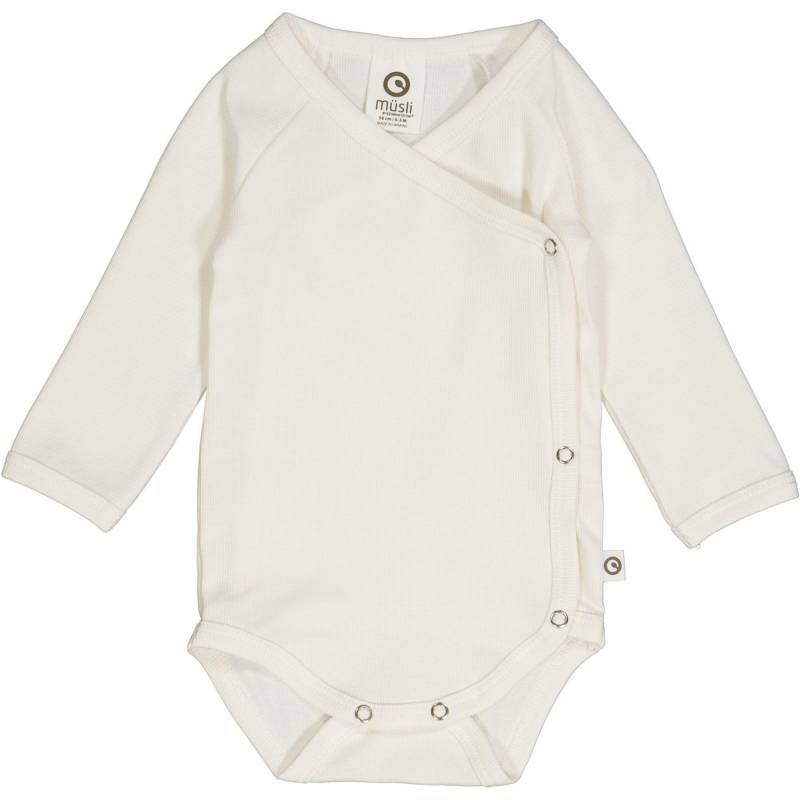 Langarmbody Unisex Offwhite 44 von Müsli by Green Cotton