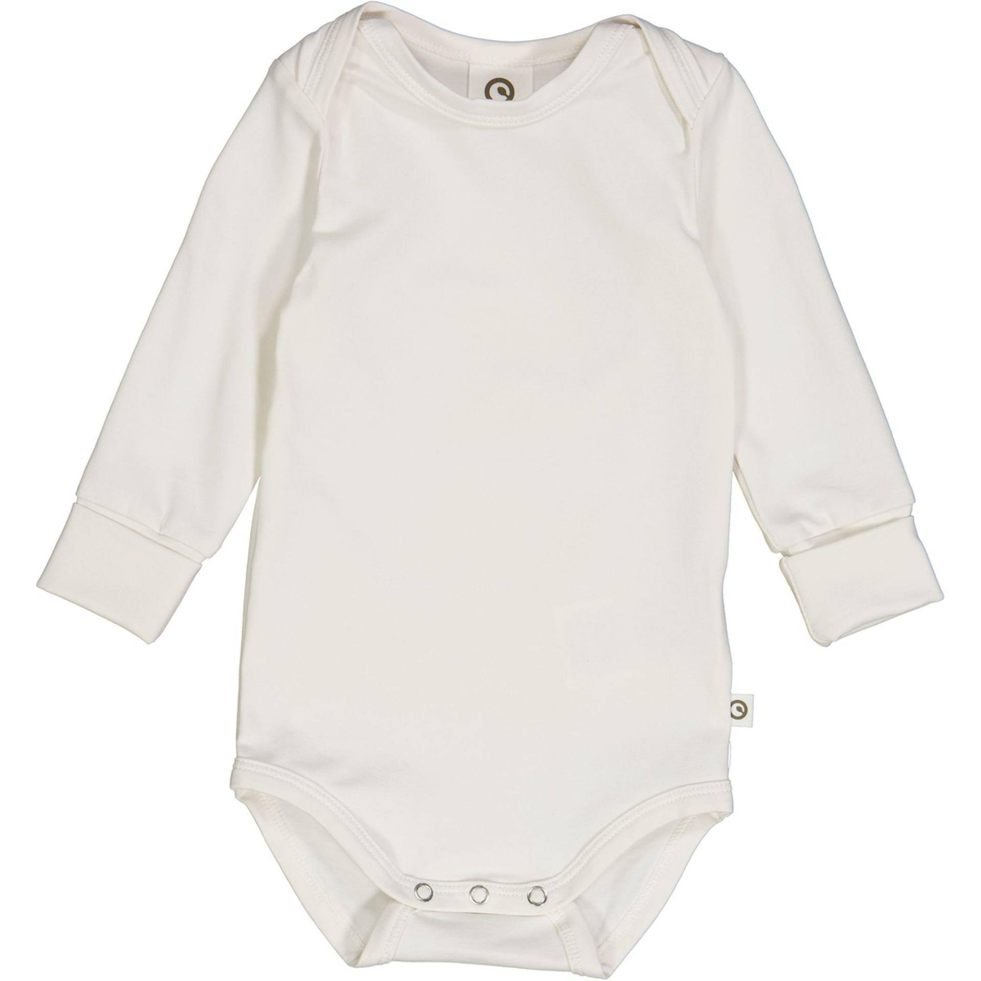 Langarmbody Unisex Offwhite 62 von Müsli by Green Cotton