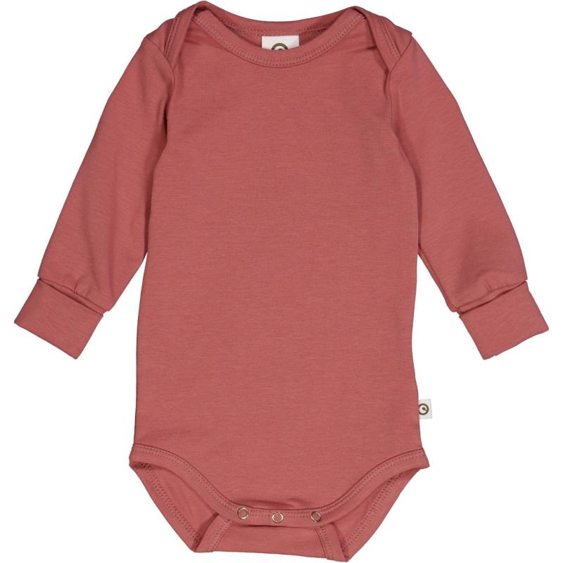 Langarmbody Unisex Rosa 80 von Müsli by Green Cotton