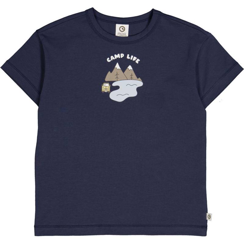 T-shirt Unisex Blau 110 von Müsli by Green Cotton