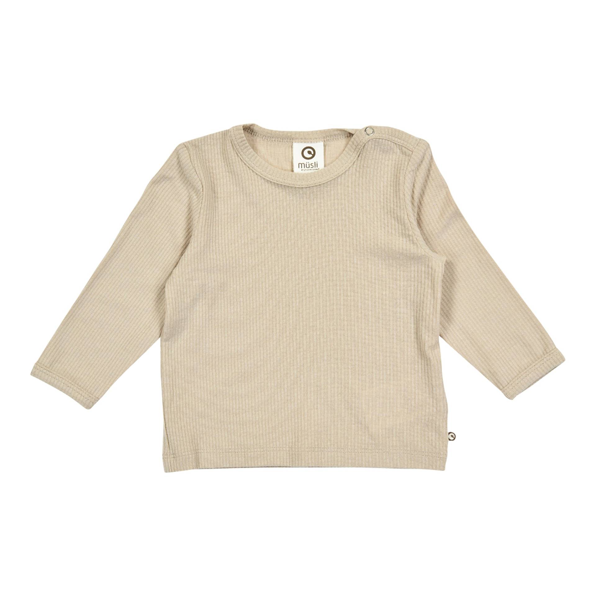 Tencel-Shirt langarm Rippqualität Tencel-Shirt langarm Rippqualität von Müsli