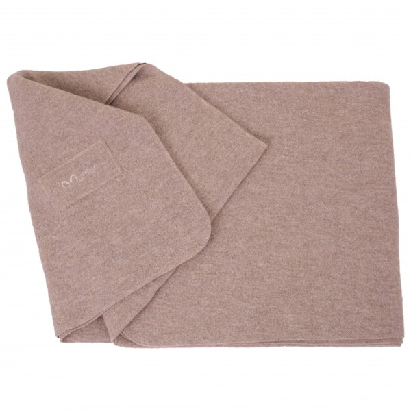 Mufflon - Blanket Logo - Decke Gr 200 x 140 cm braun von Mufflon