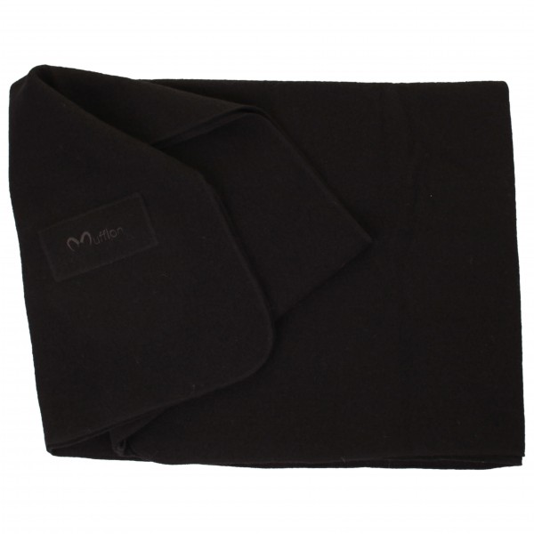 Mufflon - Blanket Logo - Decke Gr 200 x 140 cm schwarz von Mufflon