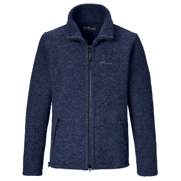 Mufflon - Jakob - Wolljacke Gr L blau von Mufflon