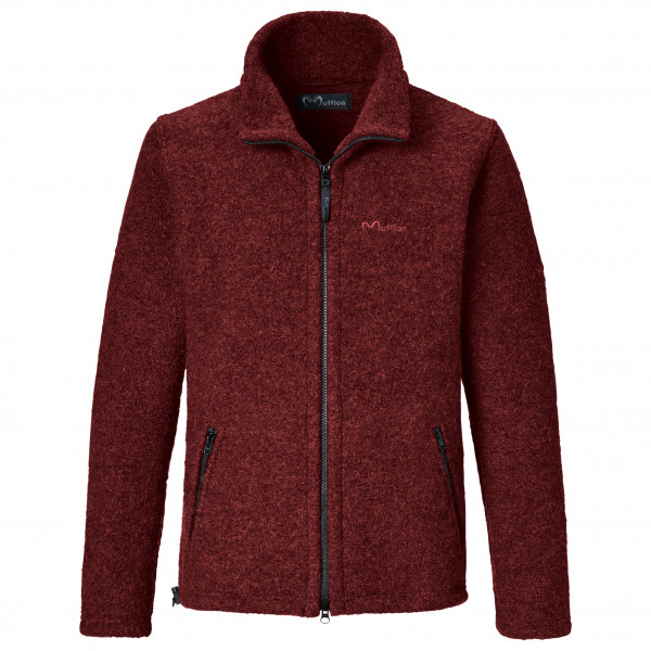 Mufflon - Jakob - Wolljacke Gr L rot von Mufflon