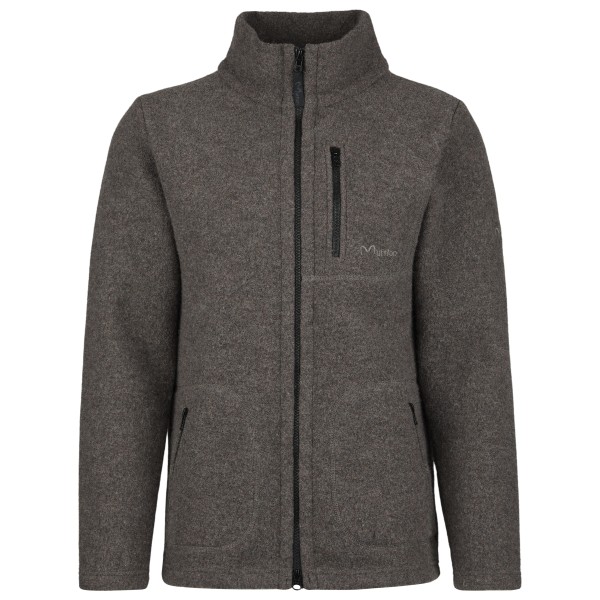 Mufflon - Klaas - Merinojacke Gr L braun/grau von Mufflon