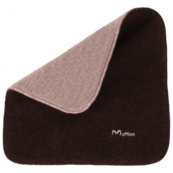 Mufflon - Okke - Sitzkissen - Sitzkissen Gr 40 x 40 cm schwarz/grau von Mufflon