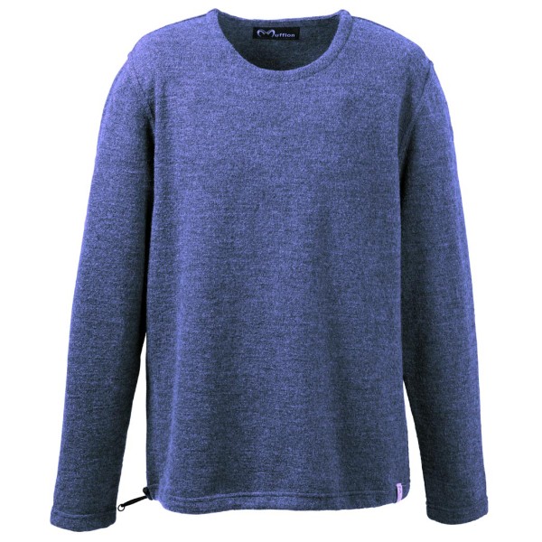 Mufflon - Viktor - Wollpullover Gr M blau von Mufflon