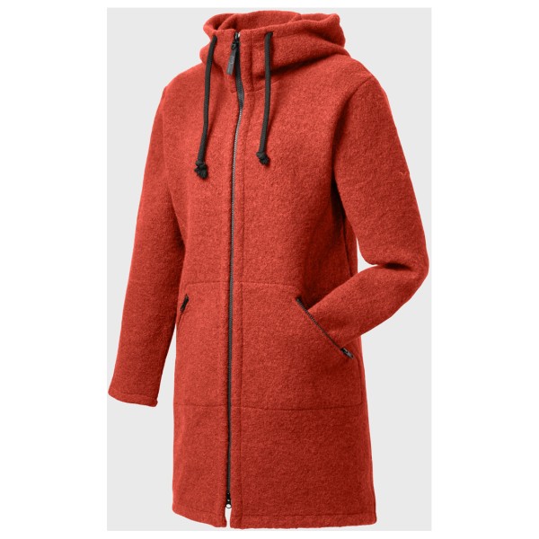 Mufflon - Women's Carla - Mantel Gr M rot von Mufflon