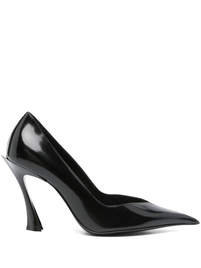 Mugler 95mm Fang pumps - Black von Mugler