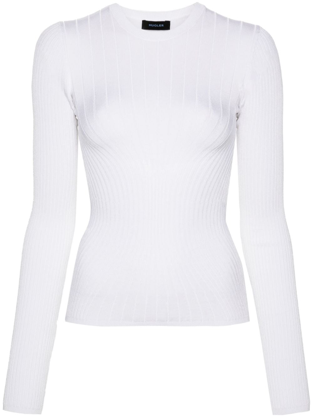 Mugler knit top - White von Mugler