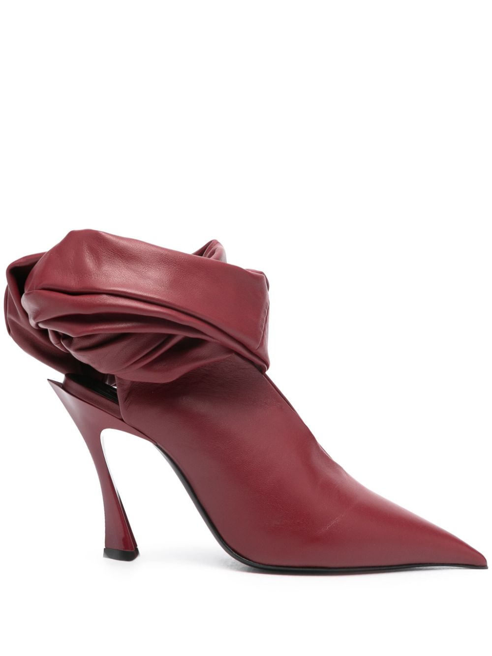 Mugler knot pumps - Red von Mugler