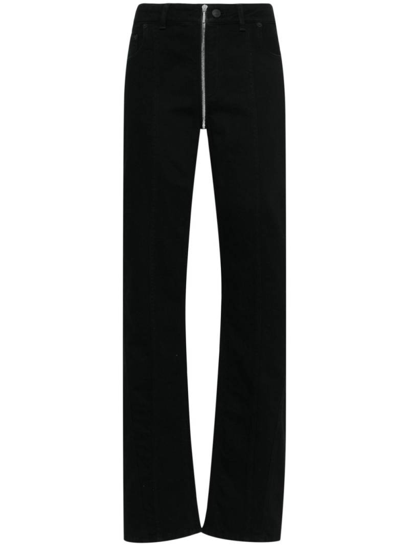 Mugler straight-leg jeans - Black von Mugler