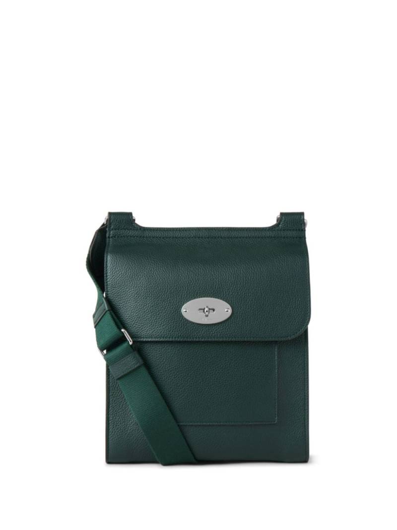 Mulberry Anthony logo-print leather crossbody bag - Green von Mulberry