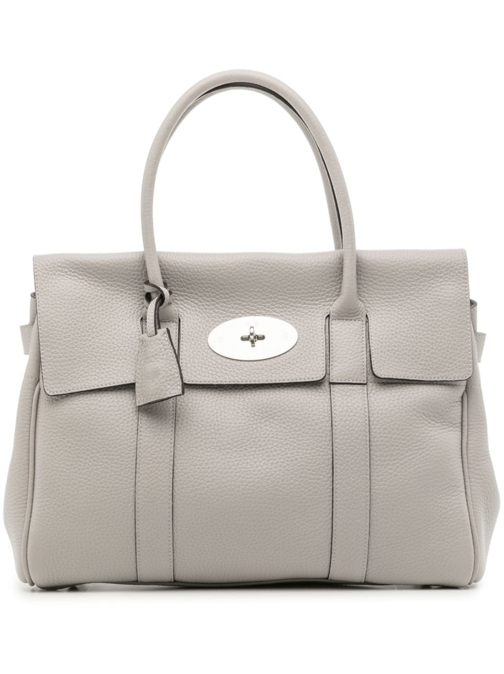 Mulberry Bayswater grained-finish tote bag - Grey von Mulberry