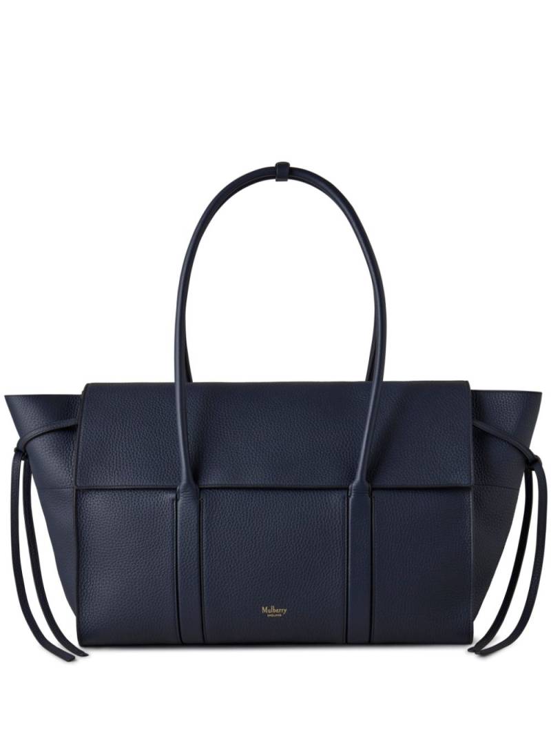 Mulberry Bayswater leather shoulder bag - Blue von Mulberry