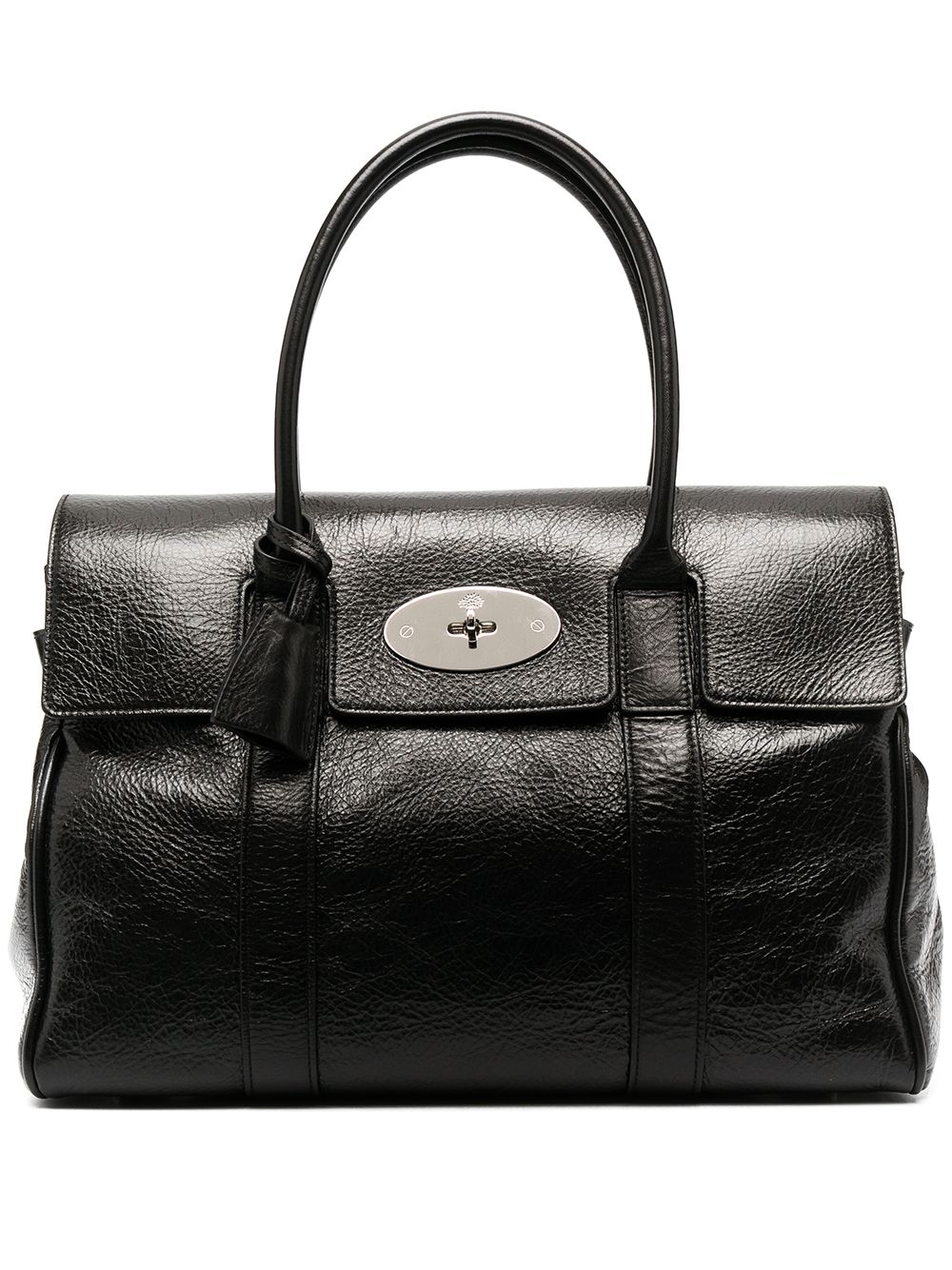 Mulberry Bayswater leather tote bag - Black von Mulberry