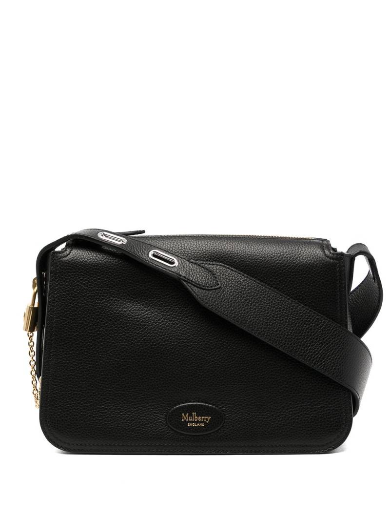 Mulberry Billie leather crossbody bag - Black von Mulberry