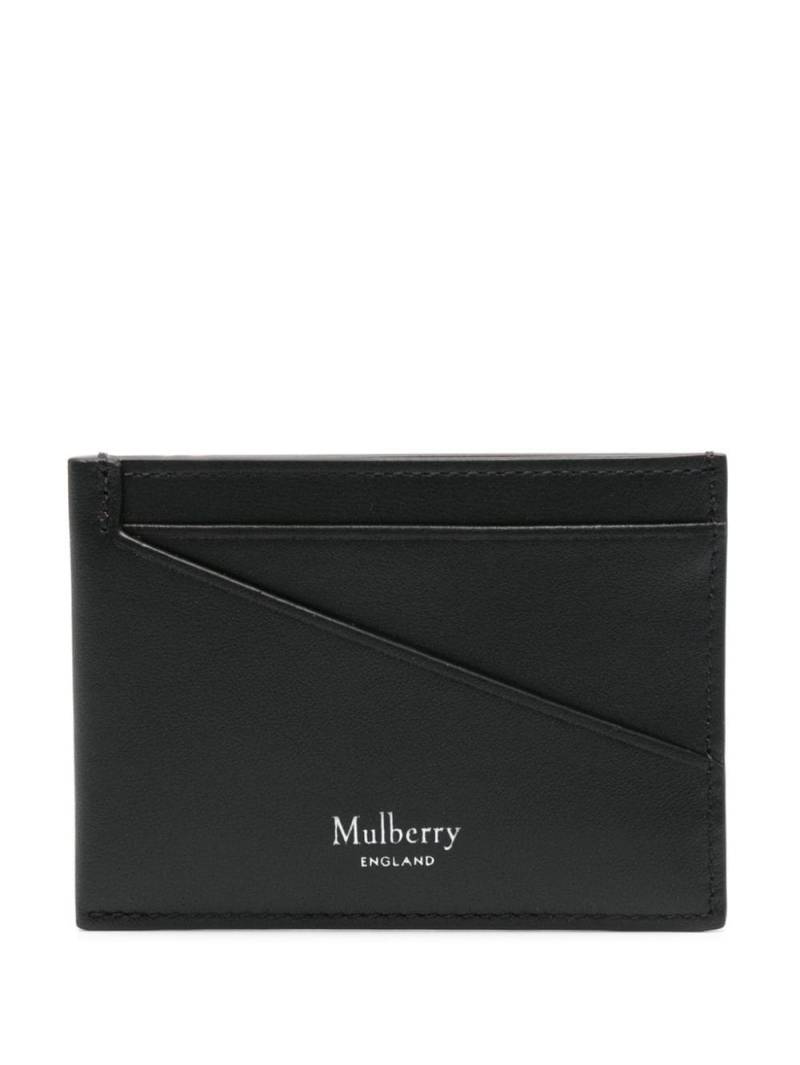 Mulberry Camberwell leather cardholder - Black von Mulberry