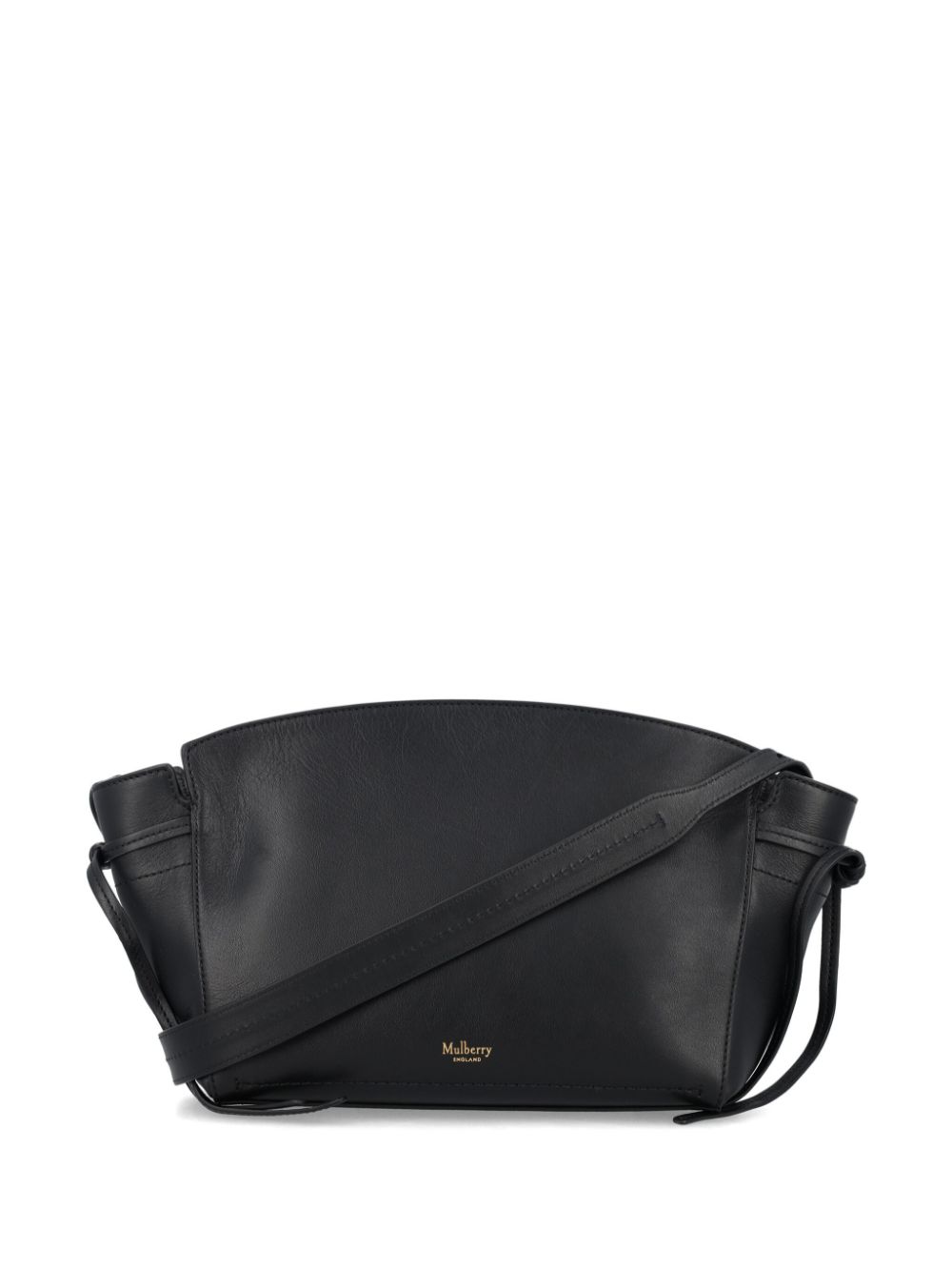 Mulberry Clovelly leather crossbody bag - Black von Mulberry