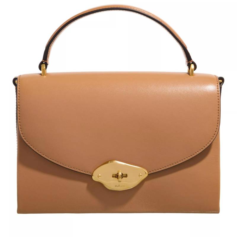 Mulberry Handtasche - Lana Top Handle High Gloss Leather - Gr. unisize - in Braun - für Damen von Mulberry