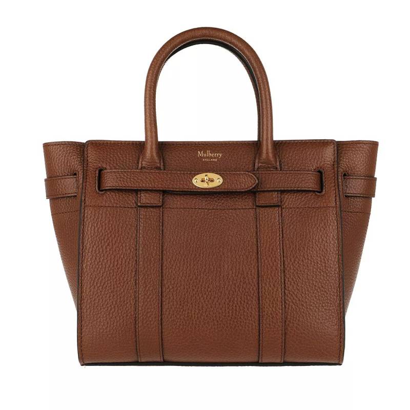 Mulberry Handtasche - Zipped Bayswater Tote Mini - Gr. unisize - in Braun - für Damen von Mulberry