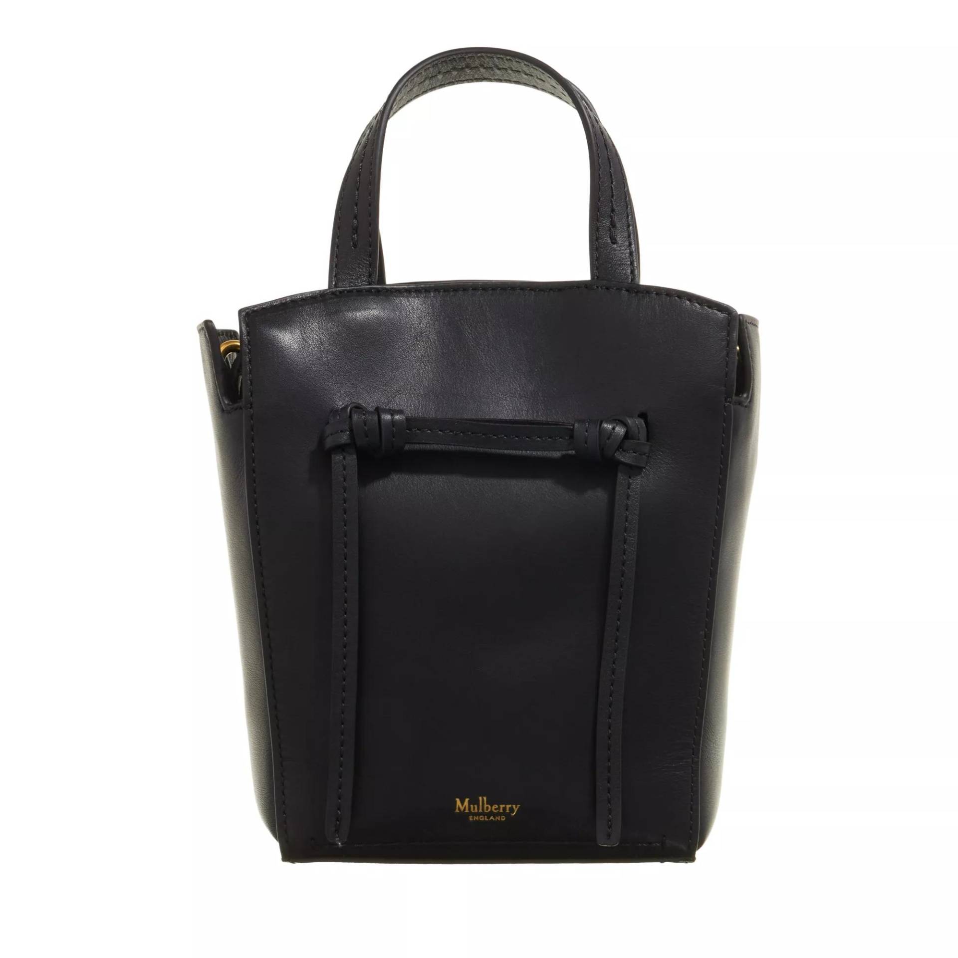 Mulberry Henkeltasche - Clovelly Mini Tote - Gr. unisize - in Schwarz - für Damen von Mulberry