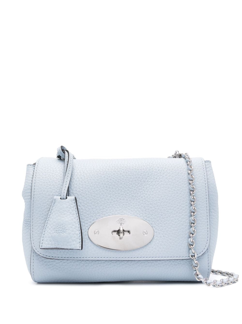 Mulberry Lily leather shoulder bag - Blue von Mulberry