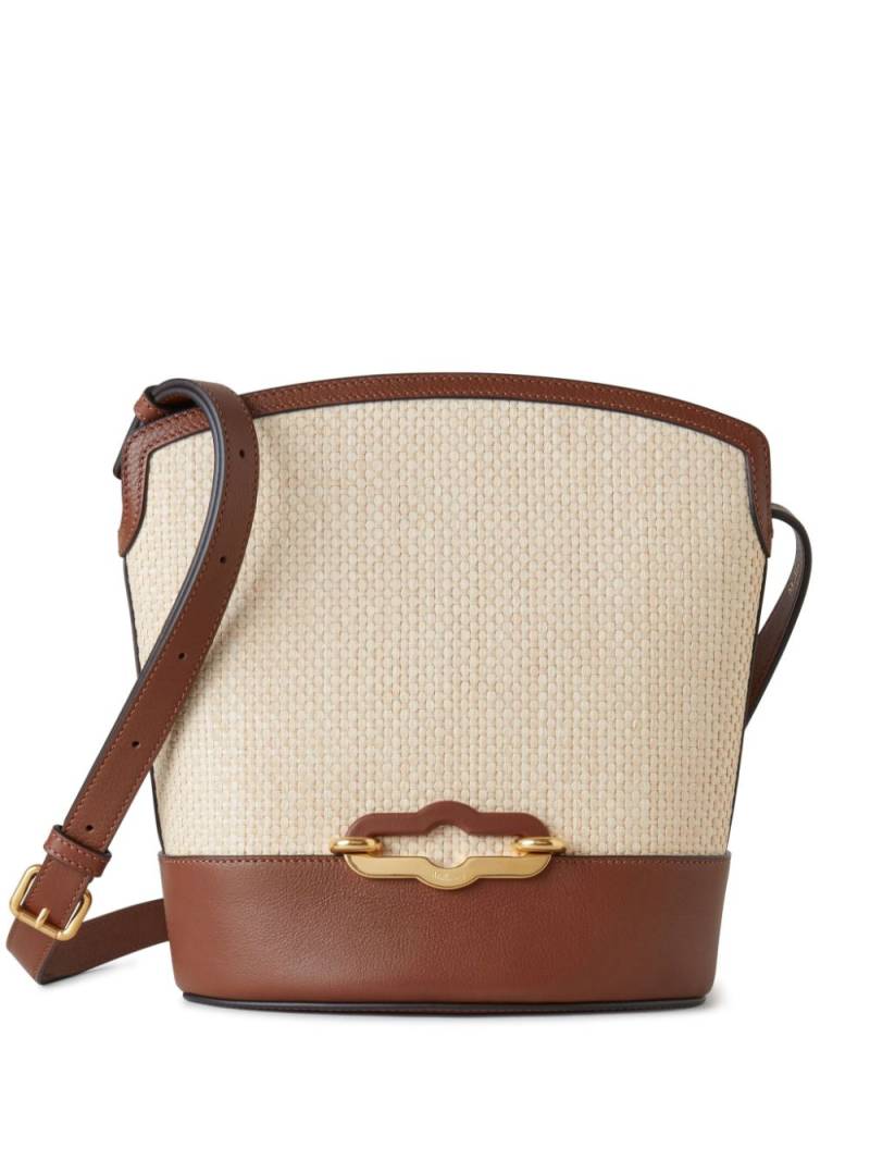 Mulberry Pimlico bucket raffia bag - Neutrals von Mulberry