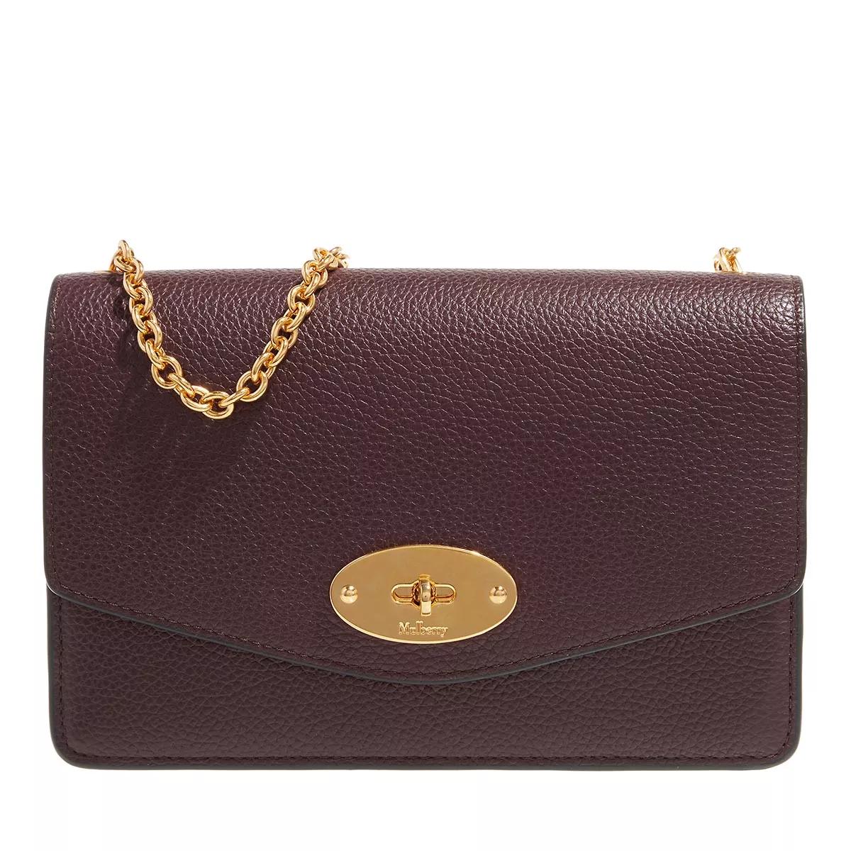 Mulberry Schultertasche - Darley Classic Grain Small Cross Body Bag - Gr. unisize - in Rot - für Damen von Mulberry