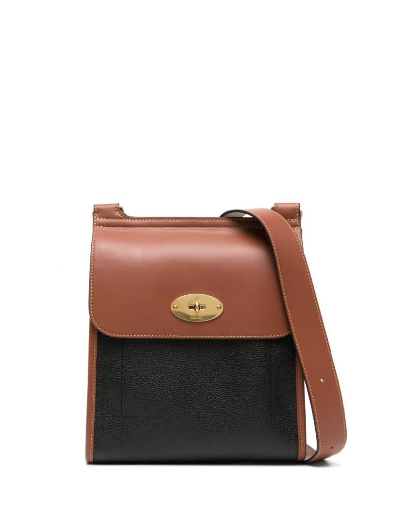 Mulberry Small Antony leather messenger bag - Brown von Mulberry