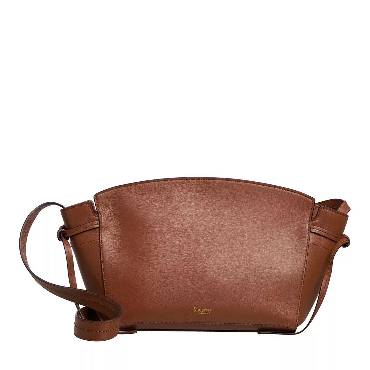 Mulberry Schultertasche - Clovelly Soft Crossbody Refined Calf - Gr. unisize - in Braun - für Damen von Mulberry