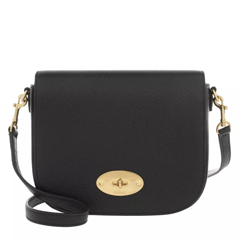 Mulberry Umhängetasche - Small Darley Satchel Small Classic Grain - Gr. unisize - in Schwarz - für Damen von Mulberry